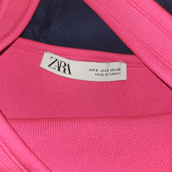 Pink Ribbed Crop Top - Picture 5 of 5